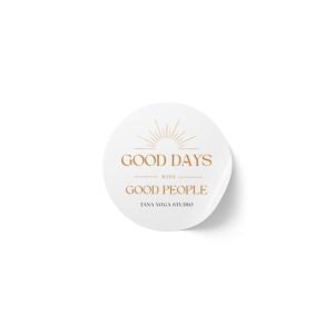 Round Sticker Label Rolls