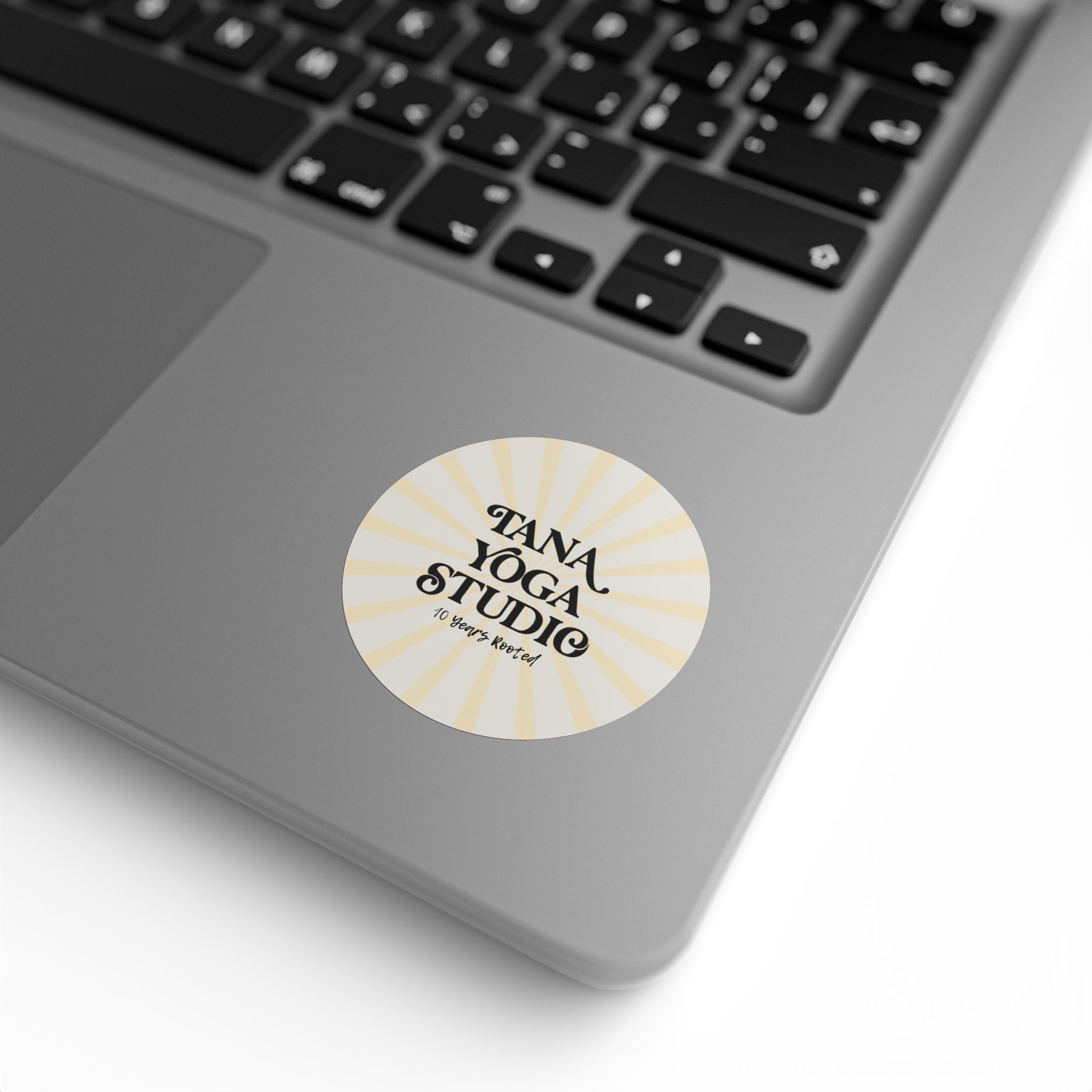 Yoga Studio Round Sticker Labels, Custom Labels for Events, Branding Stickers, Gift Tags, Party Favors - Image 4